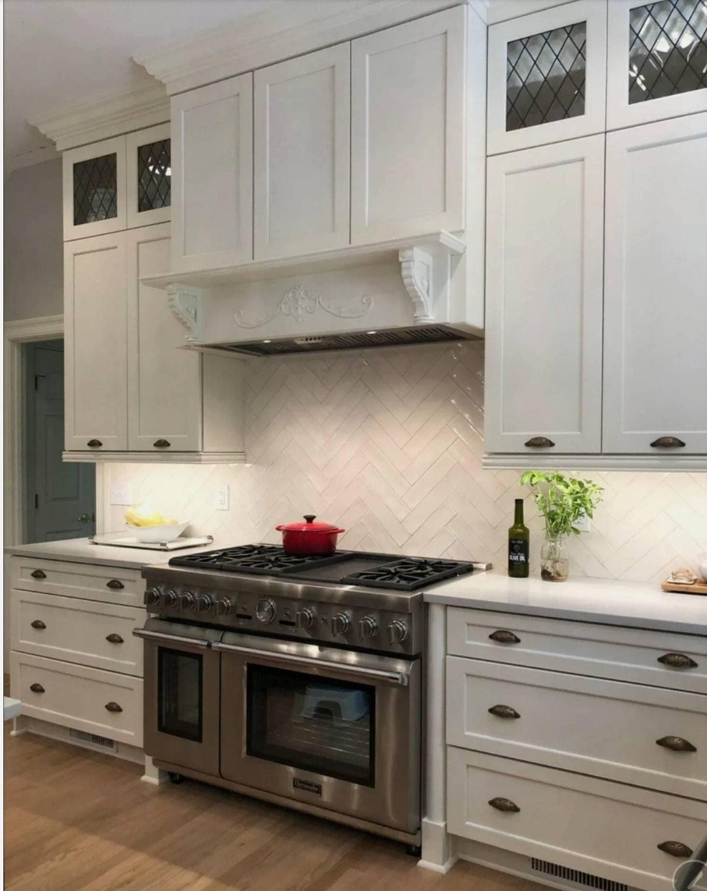 12 x Ornate Apothecary Cabinet Drawer Cup Pull Handles Victorian Style 3-1/2 centers (4-1/8" wide).Unlaquered. #A1