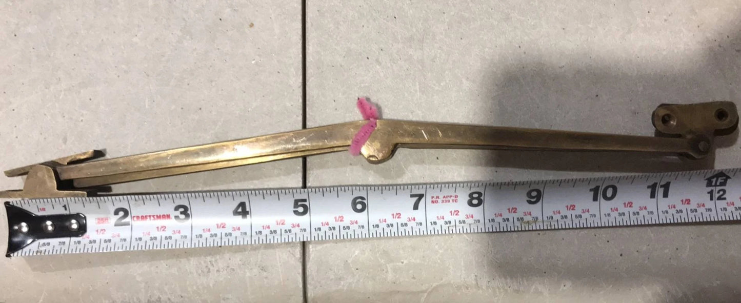 Salvage Antique Drop Front Desk Hinges or for Old Trunk Box Lid. Long 5 1/2" #X26