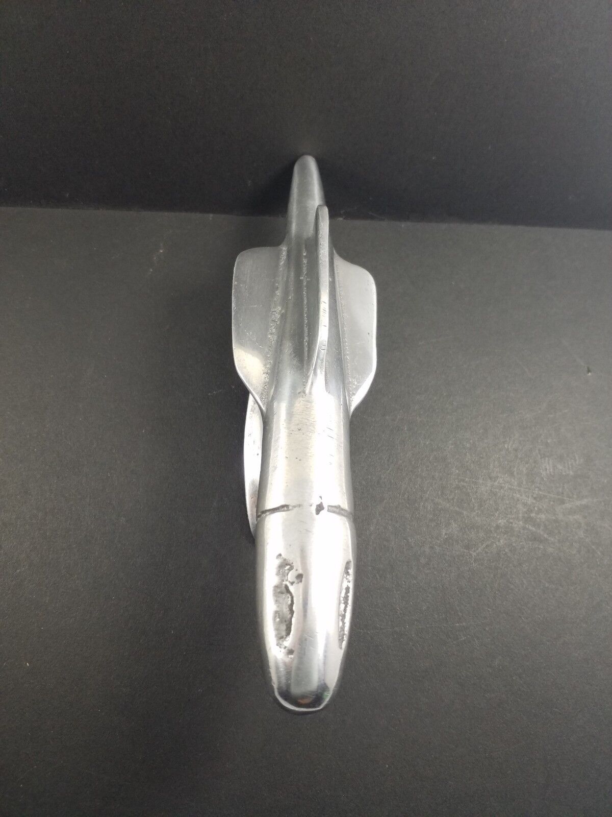 1 each: Vintage Style Rocket + Vintage Style Airplane Hood Ornaments Vespa, Car