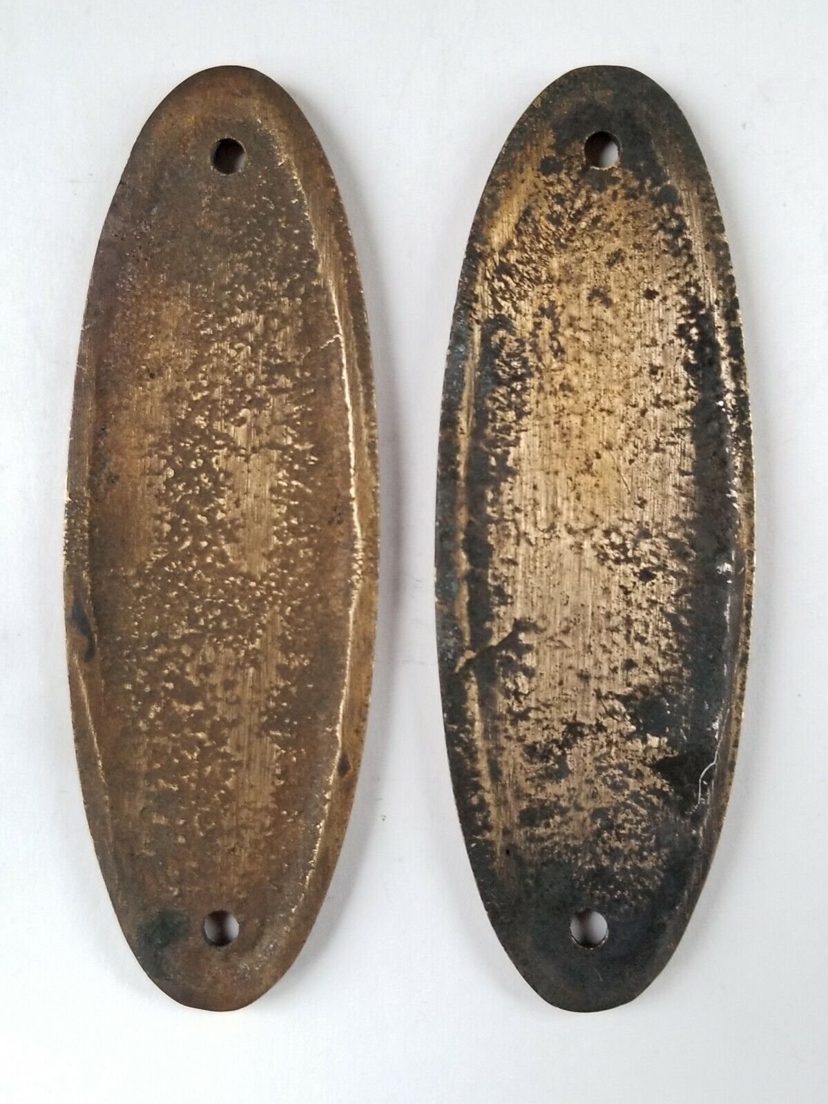 PUSH sign and PULL sign Door sign Bell Store Art Deco Solid Brass 4" #F10