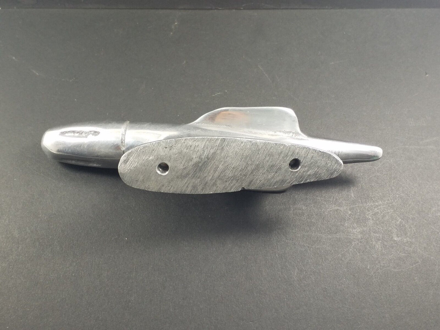 Vintage Style Rocket Front Cover Aluminum Hood Ornament Badge Emblem Vespa