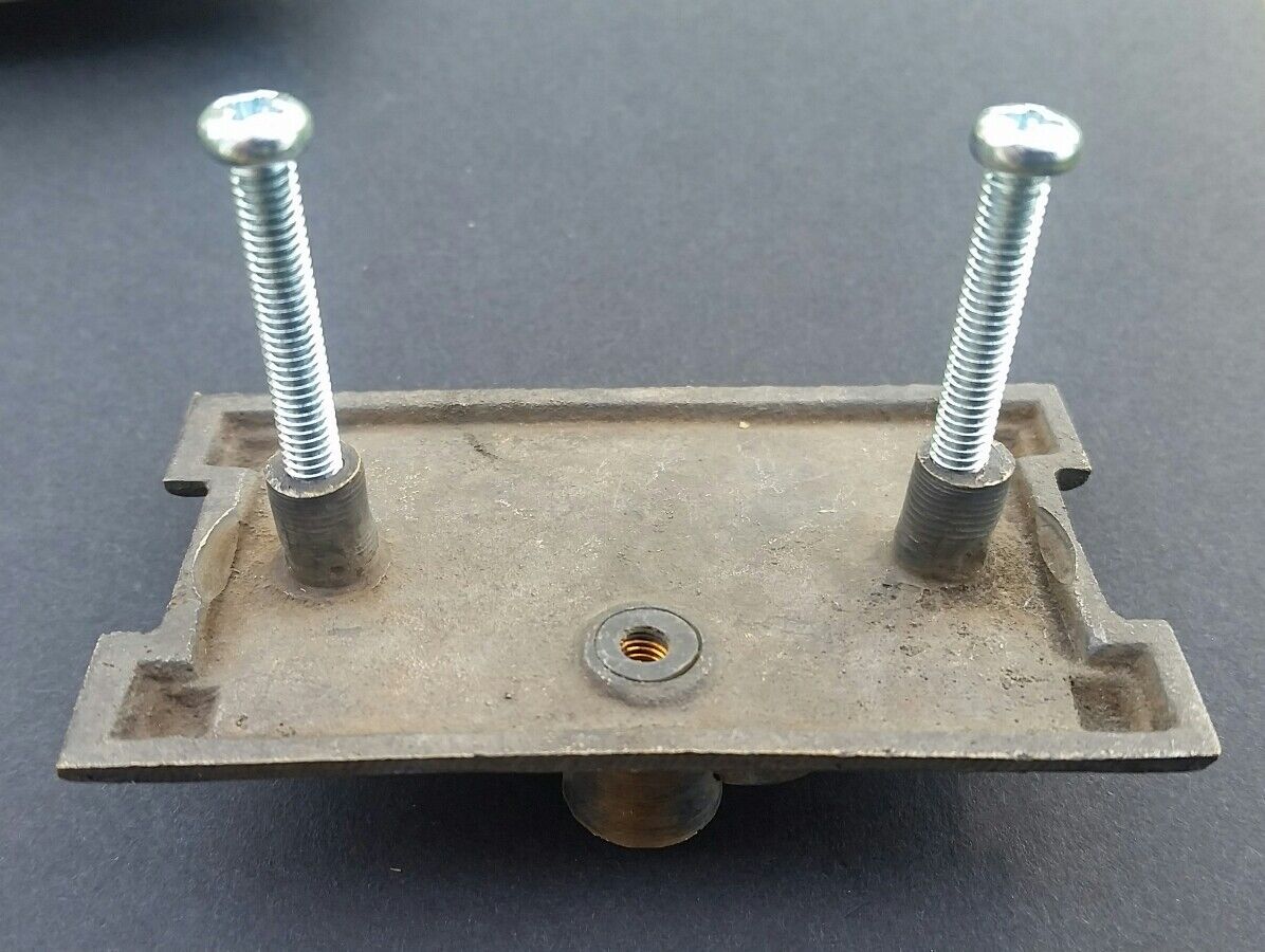 6 Mission Stickley antique style brass horizontal ring handles pulls #H26