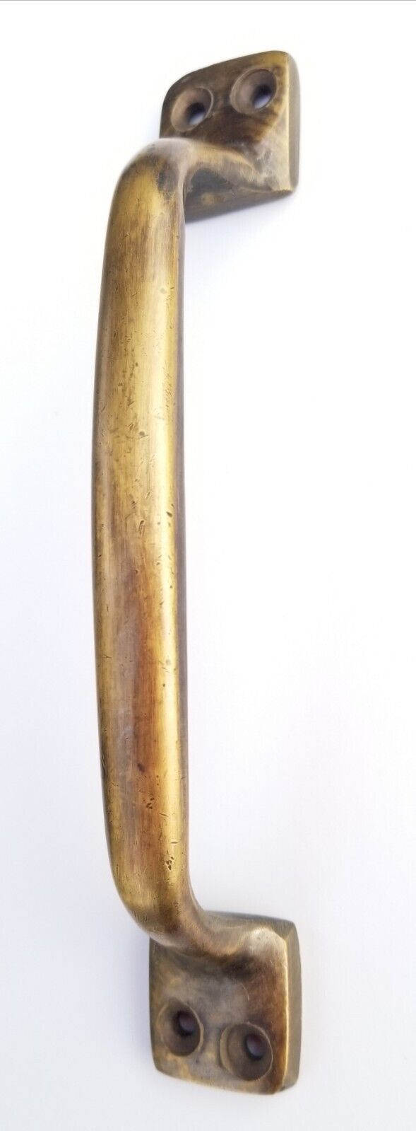 Lg.Solid Brass Ant.Style Handles Trunk Chest Pulls Door Cabinet Barn Gate #P9