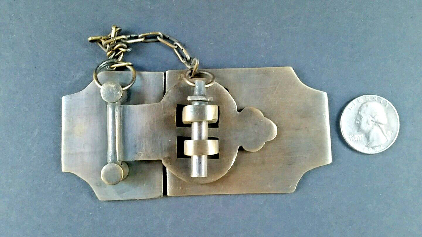 Unique Vintage Cabin Cabinet, Door Latch Hook,Cupboard latch,Door pantry  lock,Gate 4 wide #X2