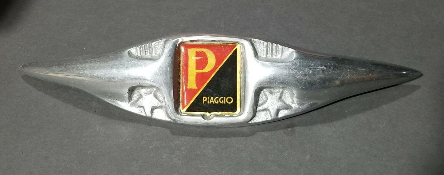 Vintage Style Vespa Piaggio Scooter Legshield Badge Emblem Retro Italian