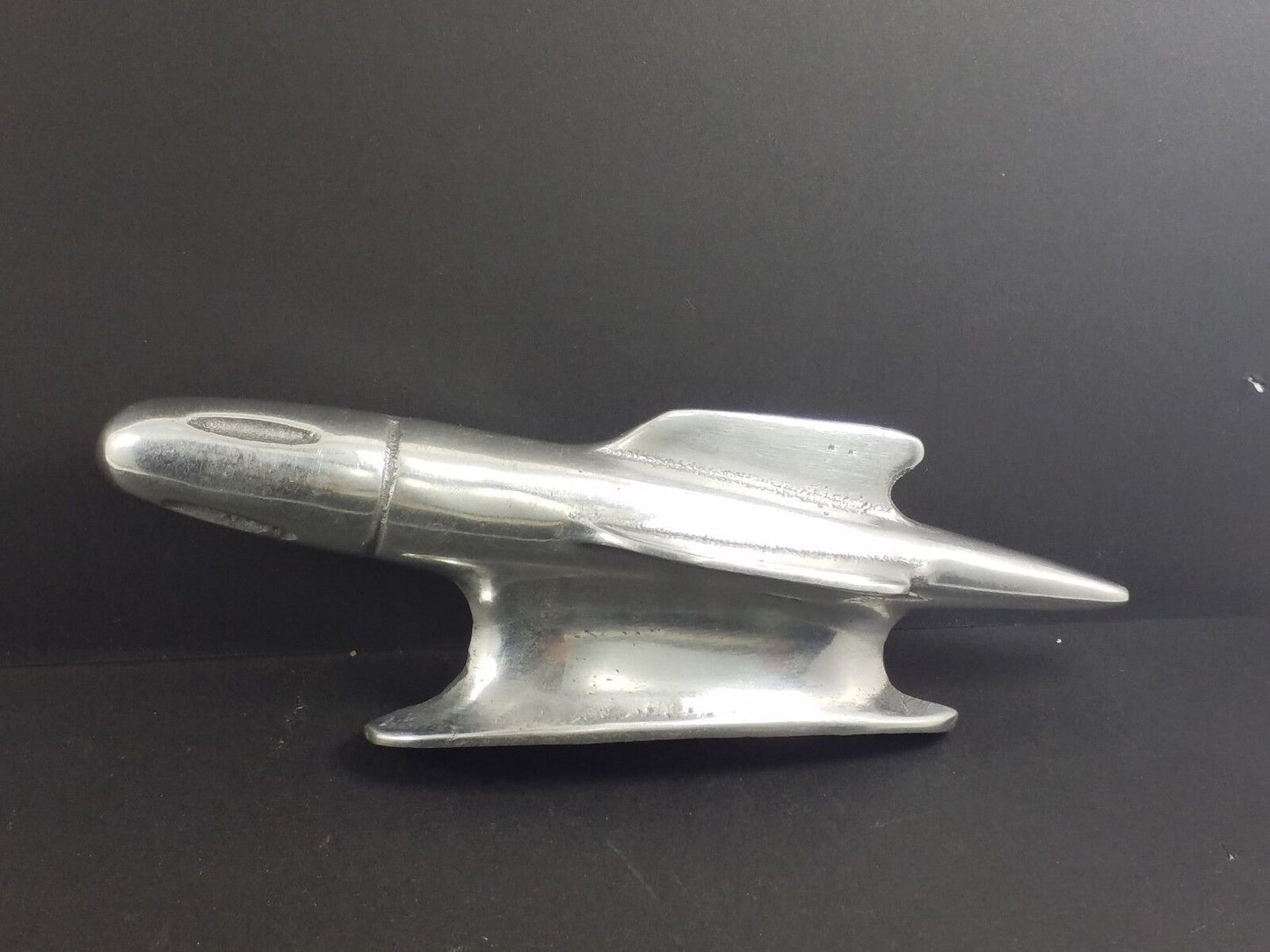 1 each: Vintage Style Rocket + Vintage Style Airplane Hood Ornaments Vespa, Car