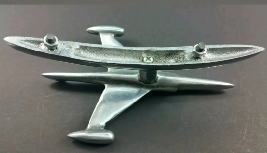 Vintage style Air Plane Car Front Cover Aluminum Hood Ornament Badge Emblem,Car,Vespa