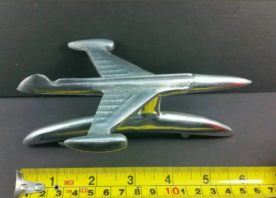 Vintage style Air Plane Car Front Cover Aluminum Hood Ornament Badge Emblem,Car,Vespa