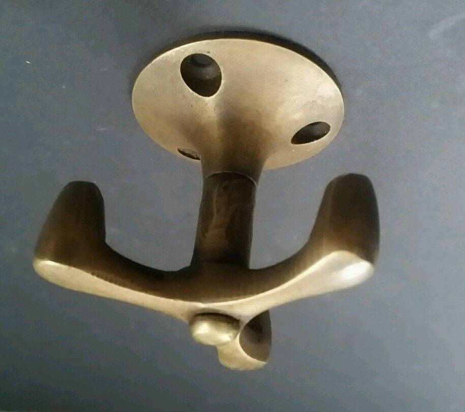 Antique style Hardware rotating Hook, Coat hook Ceiling or closet Mount design, Jewelry hanger #X5