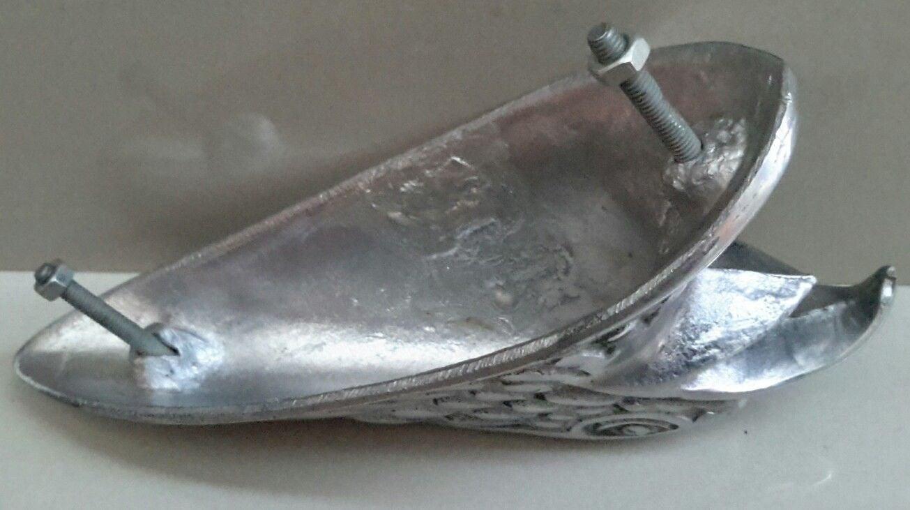 Vintage Eagle Head Car Front Cover Aluminum Hood Ornament Badge Emblem Piaggio Vespa ornament
