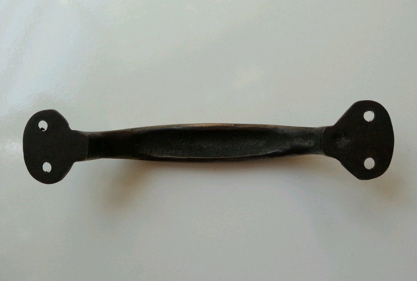 2 Solid Brass Vintage Antique Large Strong File Cabinet Handle, 5 1/4"w #P1