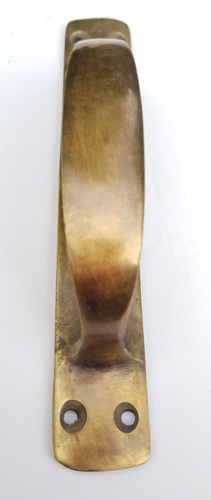 Antique Style Solid Brass Large Gate Cabinet Trunk Chest Handle 6-3/8"w #P18