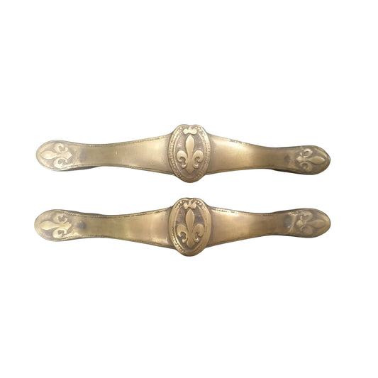 2 Fleur de Lis handles #P3