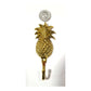 4-1/4" PINEAPPLE HOOK Shiny Solid Brass Hanger, Coat Hat Towel Hook, Hanger, House warming, tropical decor, Welcome,Robe Hooks,Coats #Q11