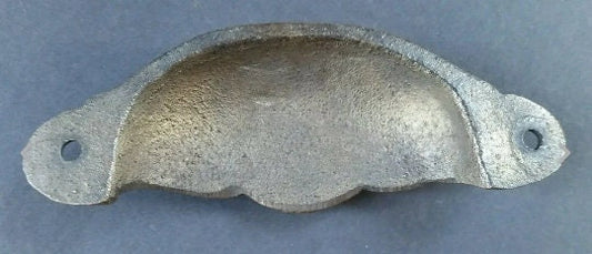 Apothecary Cabinet Drawer Bin Pull Handle 3-9/16" wide Solid Ornate Brass.Unlaquered. #A2