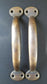 2 Solid Brass Large Strong File Cabinet Trunk Chest Handles Pull 5-1/2" wide #P1