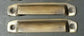 2 Antique Style Solid Brass Apothecary Cup Drawer Pulls Handles  3-1/2" ctr #A16
