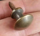 50 Sm.vtg. Antique Style Solid Brass Stacking Barrister Bookcase 5/8" Knobs #K2