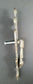 2 Lg.Ornate Vertical Teardrop Brass Handle Drawer Pulls 5 7/8" #H19
