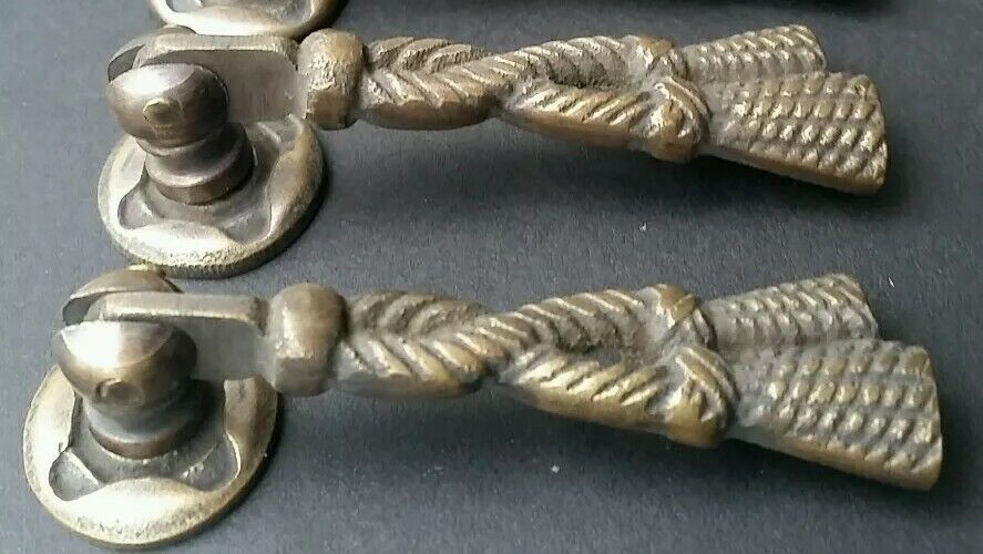 2 x Rope and Tassle Handles Pulls Antique Classic Style 2-3/4" #H5