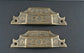 2 Antique Vintage Style Brass Victorian Apothecary Bin Pull Handles 4 9/16"w.#A6