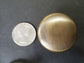 4 x Solid Brass Cabinet Cupboard Drawer Round Knobs Pull Handle 1-3/8" dia. #K27