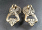 2 small Teardrop Handles Pulls Ornate Victorian Antique Style 2" # H8