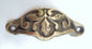 4 Ant. Vict.Style Brass Apothecary Cabinet Pull Handles 2-3/8"ctr. Oak Leaf #A3