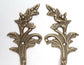 Set Brass Ornate French Prov. Louis XIV Door Cabinet Handles 9" long #P6