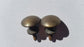1 x Solid Brass Stacking Barrister Bookcase, Machinist chest  5/8" Knob Pull #K2