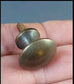 6 vtg. Antique style Solid Brass Stacking Barrister Bookcase 3/4" Knob pull  #K1