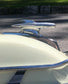 1 each: Vintage Style Rocket  + Vintage Style Airplane Hood Ornaments Vespa, Car