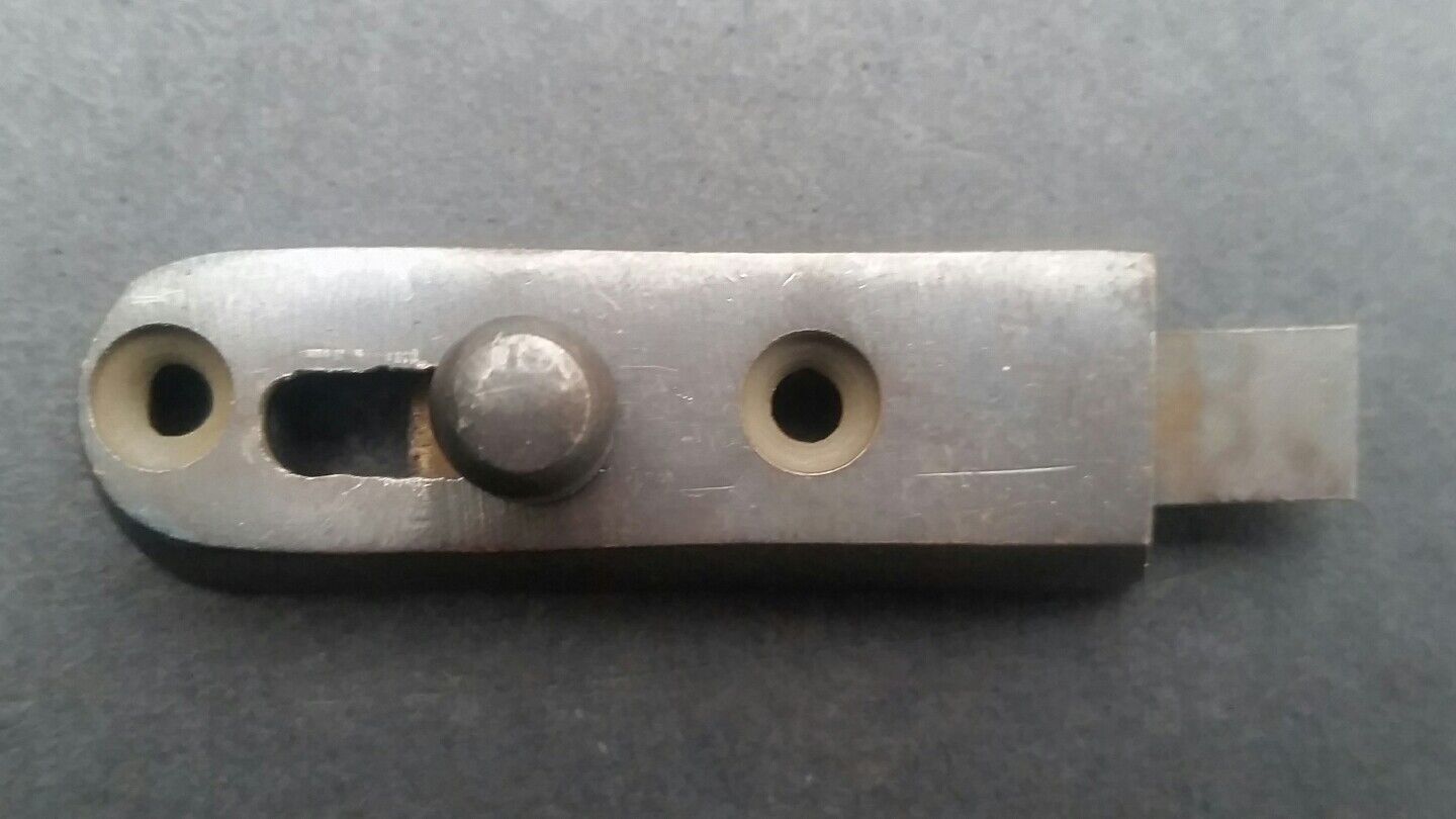 Small Friction Slide Gate Door Latch Cabinet Retro-Style Brass Lock Hasp #X24