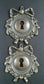 1 x Vintage Antique Style Ornate French Eschutcheons Key Hole Covers 2 3/4" #E12