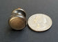 4 Solid Brass Stacking Barrister Bookcase 5/8"dia Knobs drawer Pulls #K26