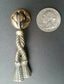 1 x Rope and Tassle Handle Pull Antique Style Classic design 2-3/4" #H5
