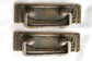 2 Vtg Antique  Style French Ornate Brass Drawer Handles Pulls 3-1/4"wide #H42