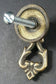 2 small Teardrop Handles Pulls Ornate Victorian Antique Style 2" # H8
