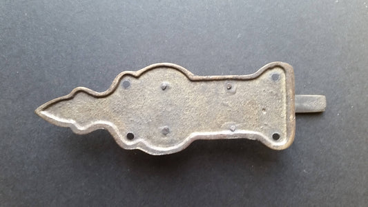 Solid Vintage Friction Slide Gate Door Latch Cabin Retro Brass Fitting Lock Hasp 4 3/4" #X6