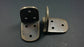 Pair of Small Brass Cabinet or Chest Surface/Butt, Antique Vintage style Hinges, oval ends 3"w #X18