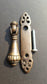 4 Vintage Style Victorian Vertical Mount Ornate Drop Pulls Handles Solid Brass 2-7/8"#H6