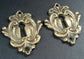 Antique Style French Escutcheons Key Hole Covers E9