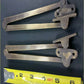 Salvage Antique Drop Front Desk Hinges or for Old Trunk Box Lid. Long 5 1/2" #X26