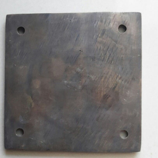 Art Deco Door PULL sign Rare Unique Antique solid brass 2 1/2" #F8