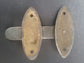 Vintage Style Cabin Cabinet Oval Door Window Latch Hook Solid Brass Hasp Toggle Lock #X22