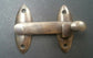 Vintage Style Cabin Cabinet Oval Door Window Latch Hook Solid Brass Hasp Toggle Lock #X22