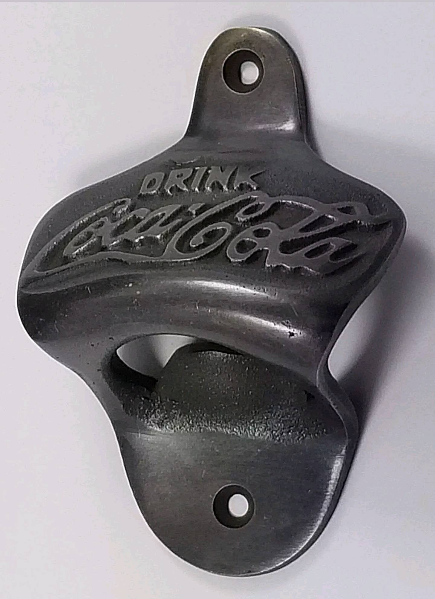 Old Vtg. Antique style Coca Cola brass Collectable Coke Bottle Opener 3 3/8" #B2