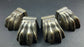 4 Antique Style Solid Brass Duncan Phyfe Table Legs Lion Feet FOOT CAPS ARCHITECTURAL, handmade #X8